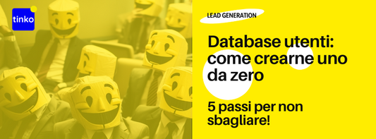 DATABASE UTENTI: come crearlo da zero