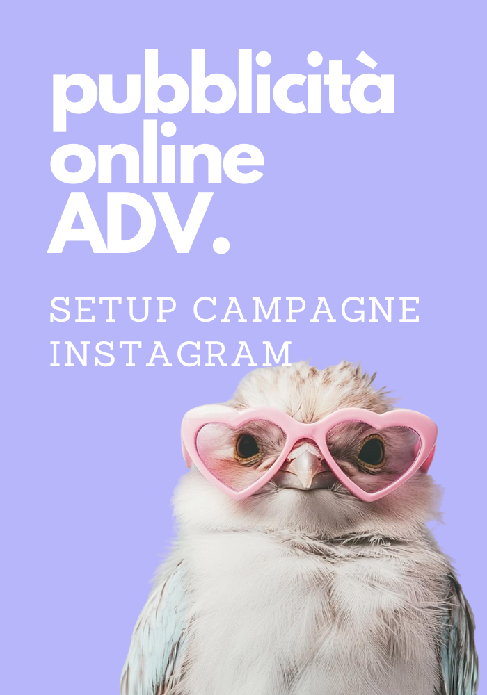 SETUP CAMPAGNE PUBBLICITARIE INSTAGRAM